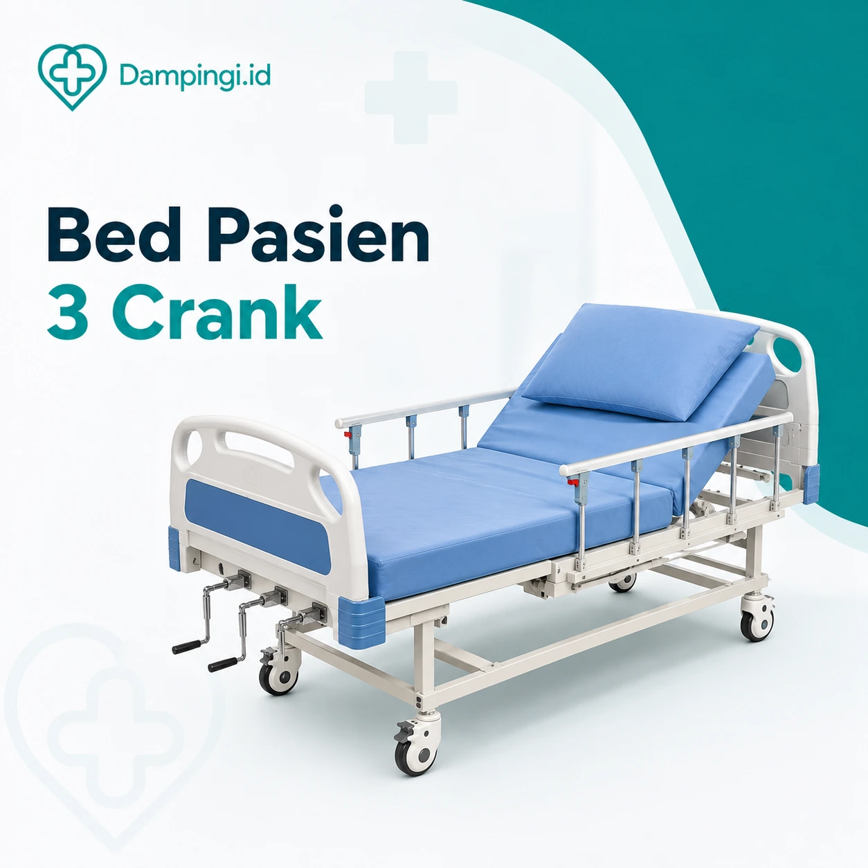 Sewa Bed Pasien 3 Crank Various di Padang | Dampingi