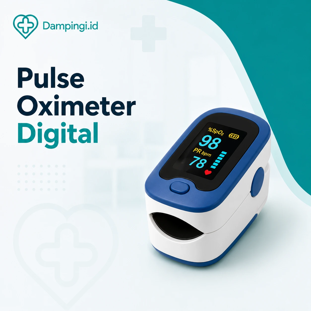 Sewa Pulse Oximeter Digital GEA di Padang | Dampingi