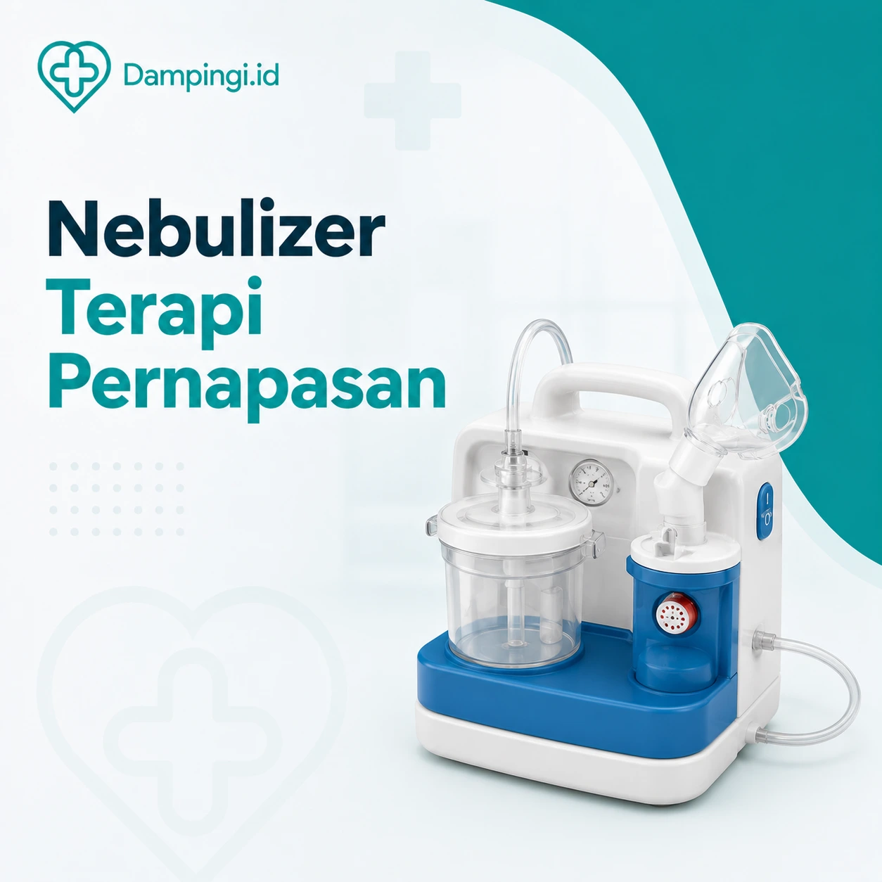 Sewa Nebulizer Terapi Pernapasan GEA di Padang | Dampingi