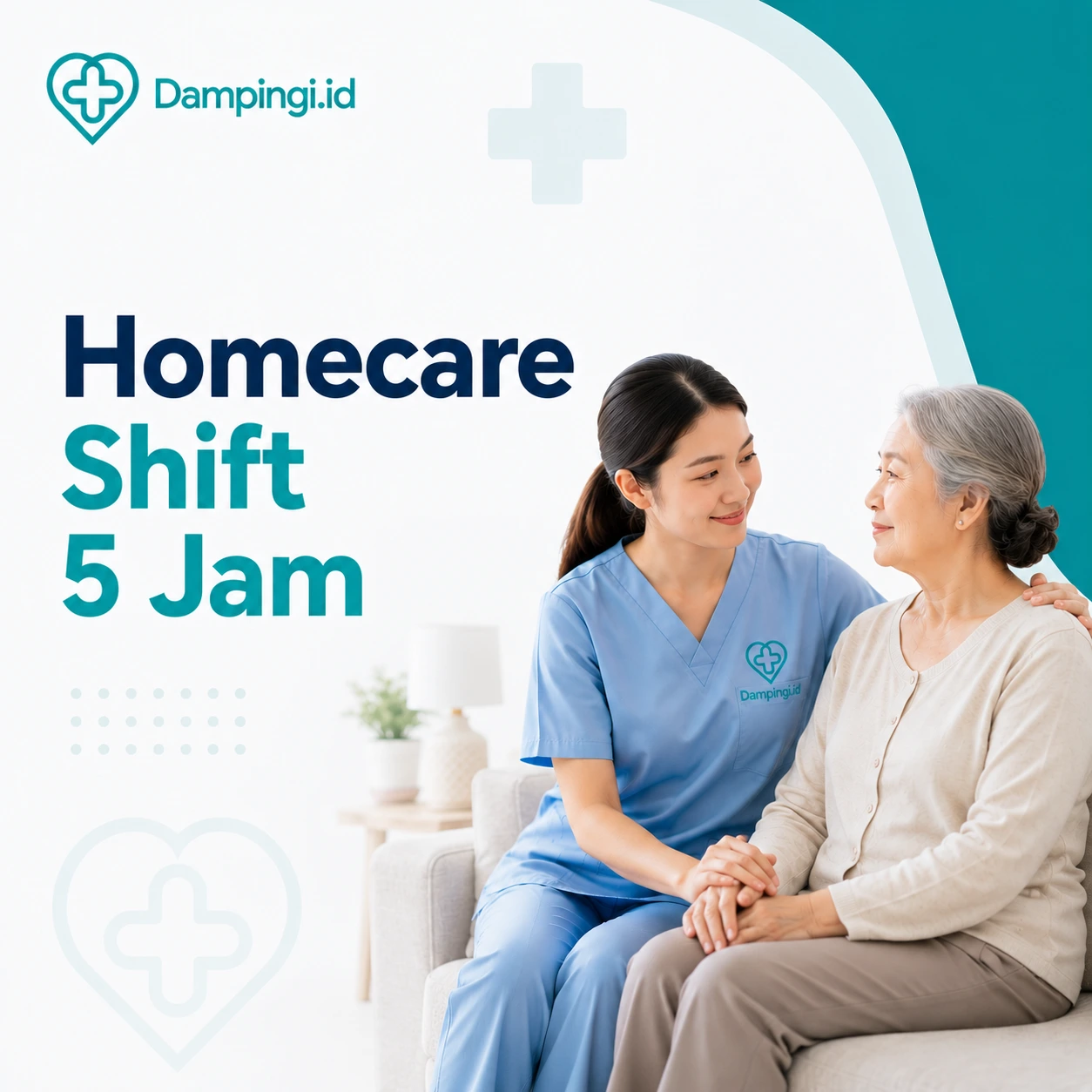 Sewa Homecare Shift 5 Jam Dampingi.id di Padang | Dampingi