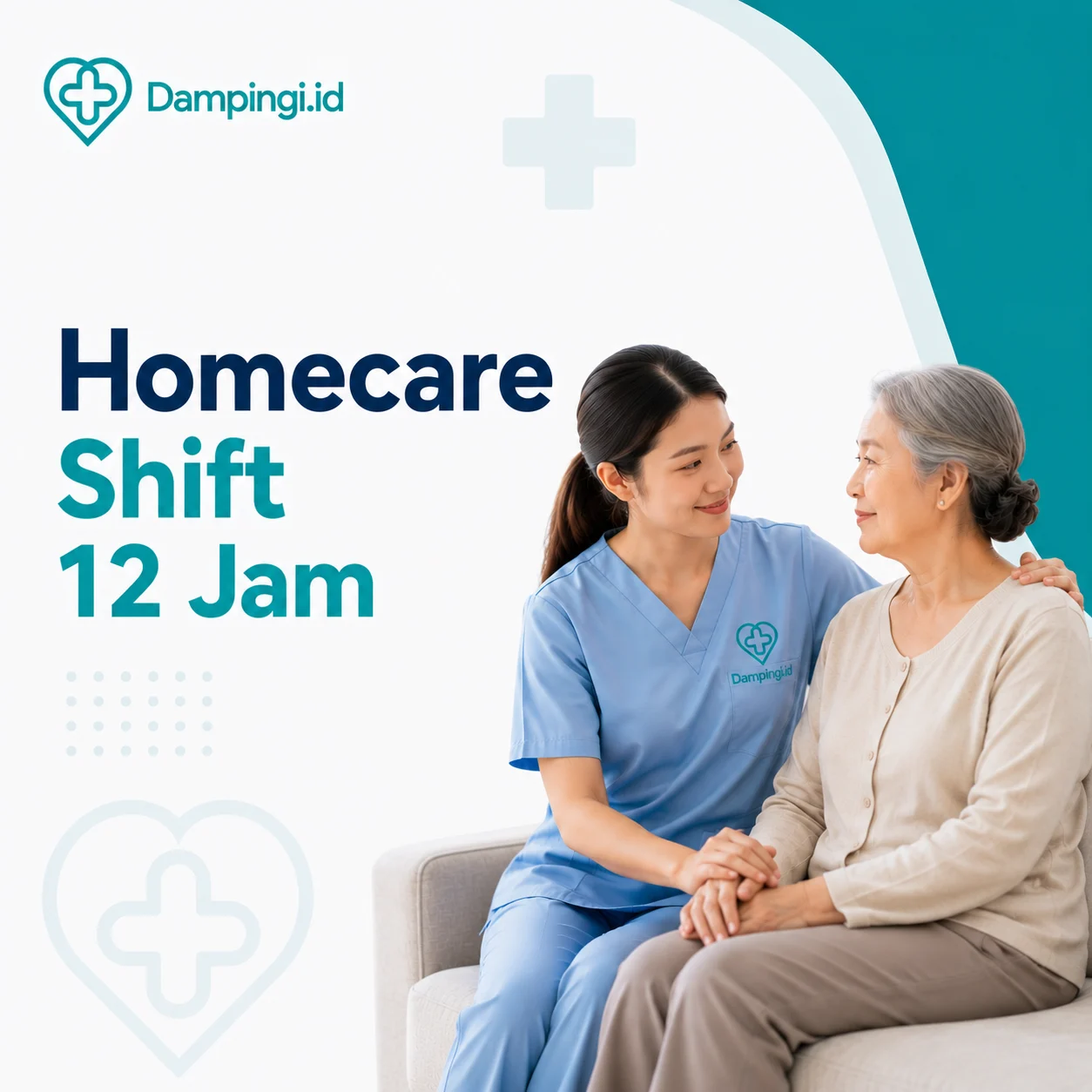 Sewa Homecare Shift 12 Jam Dampingi.id di Padang | Dampingi