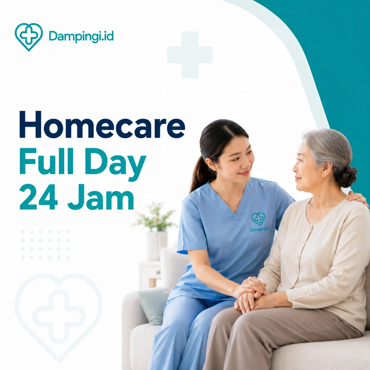 Sewa Homecare Full Day 24 Jam Dampingi.id di Padang | Dampingi