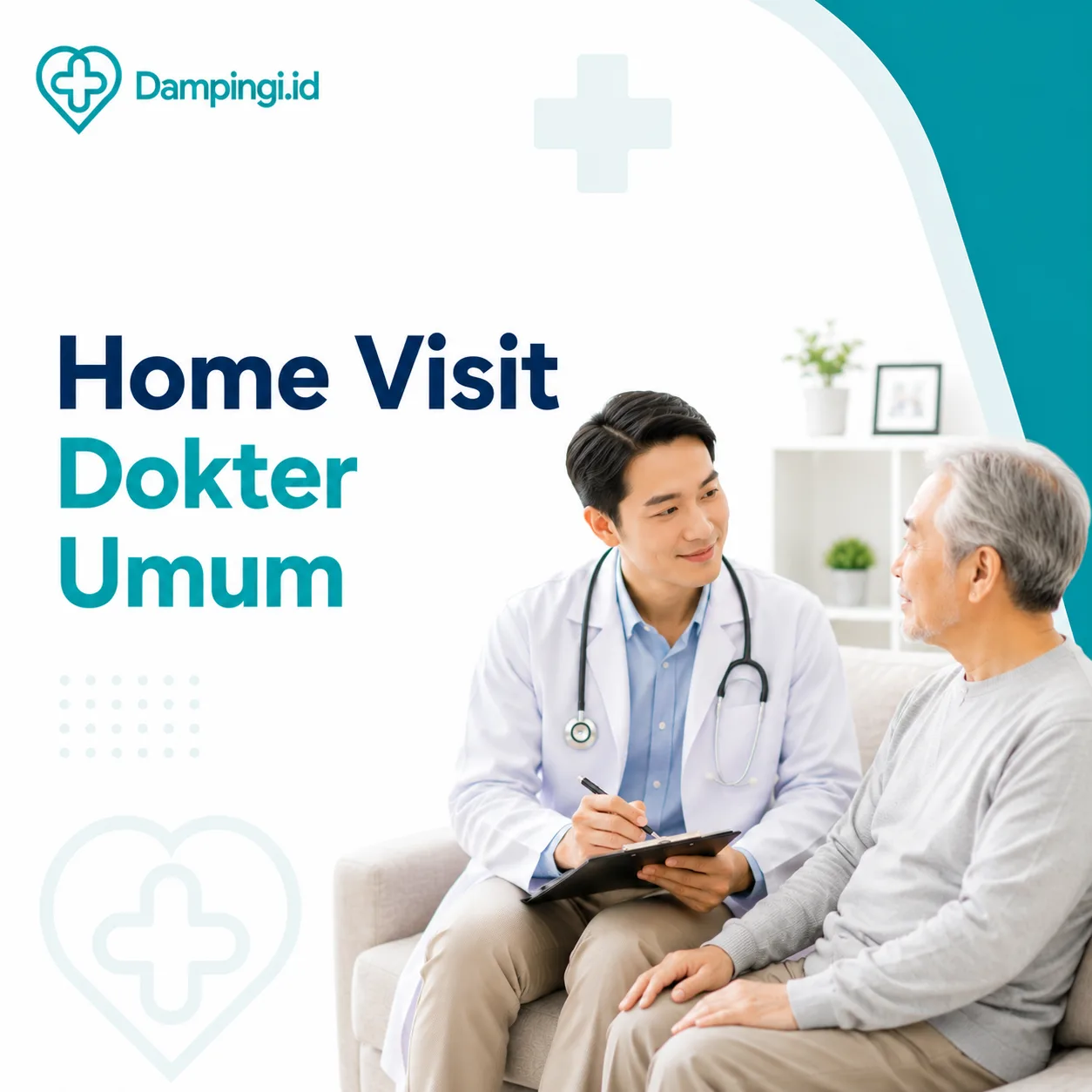Sewa Home Visit Dokter Umum Dampingi.id di Padang | Dampingi