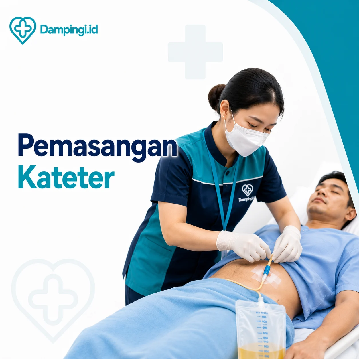Sewa Pemasangan Kateter Dampingi.id di Padang | Dampingi