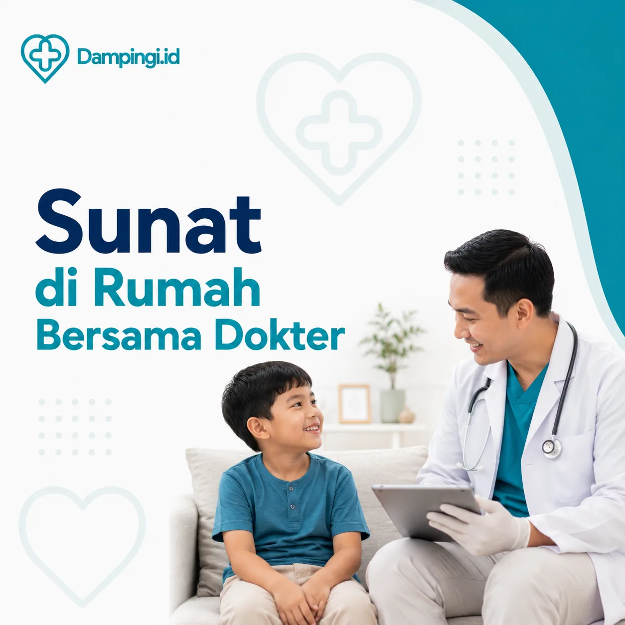 Sewa Sunat di Rumah Bersama Dokter Dampingi.id di Padang | Dampingi