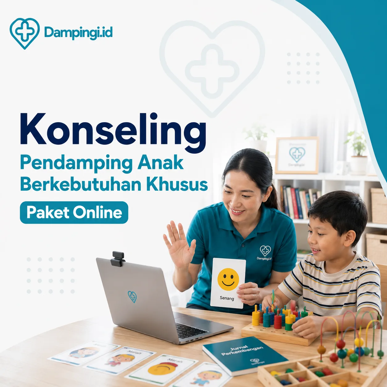 Sewa Konseling Pendamping Anak Berkebutuhan Khusus (Paket online) Dampingi.id di Padang | Dampingi