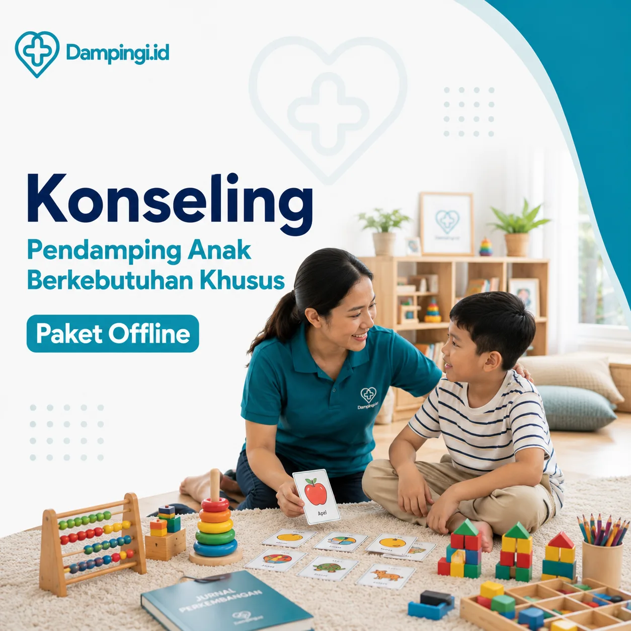 Sewa Konseling Pendamping Anak Berkebutuhan Khusus (Paket Offline) Dampingi.id di Padang | Dampingi