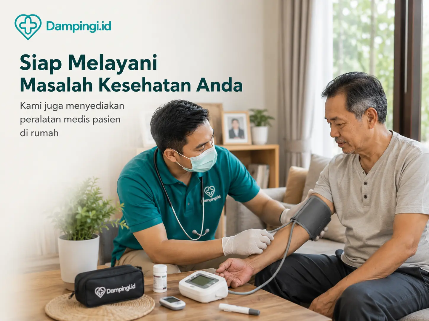 Perawatan kesehatan nyaman dari rumah